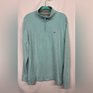 Men’s Large Vineyard Vines 1/4 Zip Sweater (Damaged)